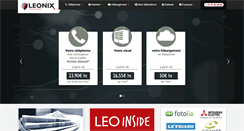 Desktop Screenshot of leonix.fr